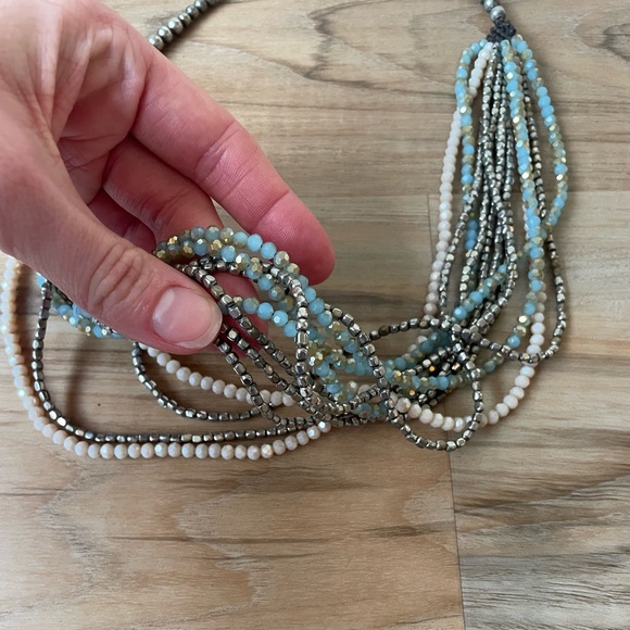 Beautiful Multi-String Colorful Beaded Necklace - Picture 6 of 16